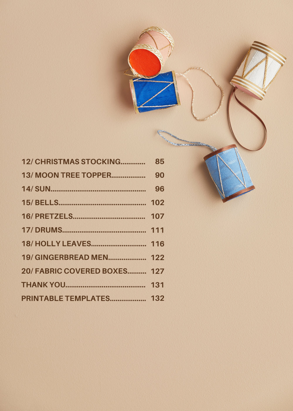 "Sting for sting" ENGLISH E-BOOK / 21 Christmas sewing patterns (PDF)