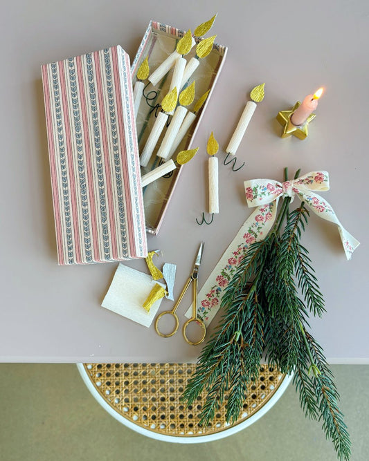 Nemme papirlys af crepepapir