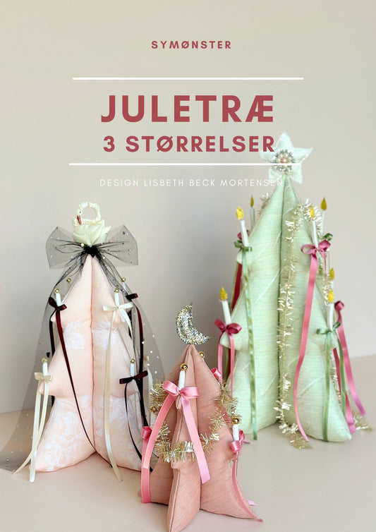 Juletræ / 3 størrelser / Symønster (PDF)